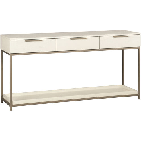 Rebel 63 X 17.75 inch Champagne Gold / Cream Console Table with Drawers